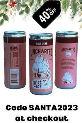 Case of Uncharted Rose Cans