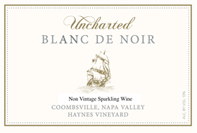 Uncharted Non-Vintage Blanc de Noir Sparkling Wine