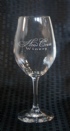 Crystal Logo Wine Glass