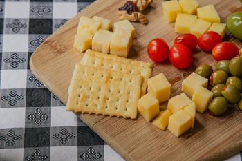 Bottle of Rose + Cheese Board