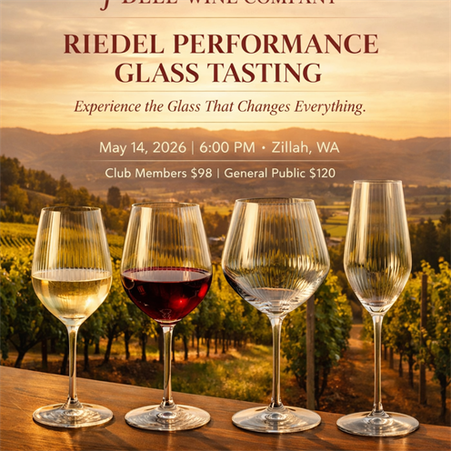 Riedel Glassware Wine Tasting Seminar @ J.Bell Cellars