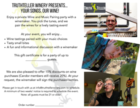 Music Pairing Party with the Winemaker