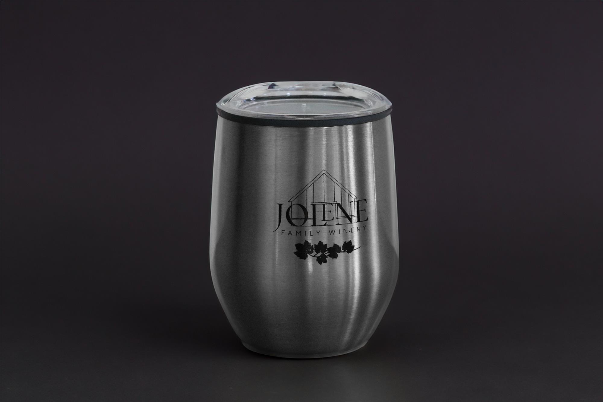 Jolene Wine Tumbler - Gray