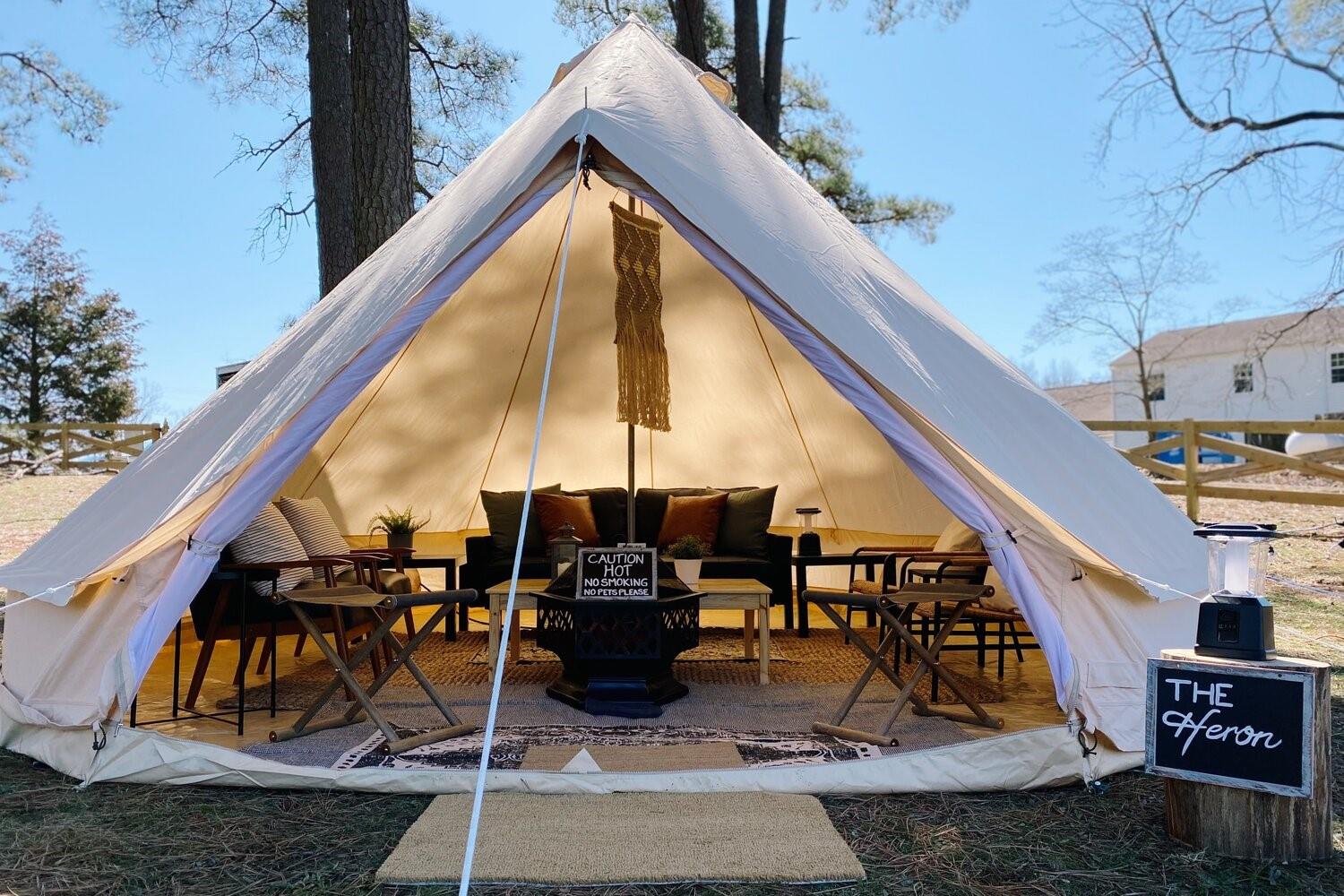 The Heron - Tent Rental