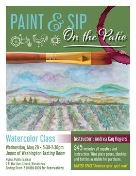 Paint & Sip Class - Pybus - 5.28.25