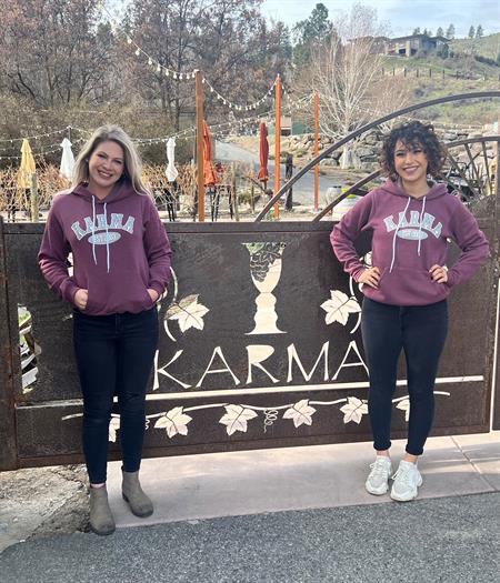 Maroon Karma Sweatshirt