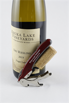 Keuka Lake Vineyards Wine Key: Burgundy with White Lettering