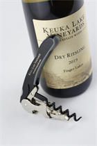 Keuka Lake Vineyards Wine Key: Black with Gold Lettering