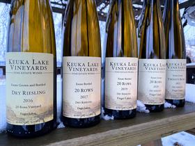 January 23, 2025 Virtual Tasting - 20 Rows Riesling - 5 Vintage Vertical (5 samples)