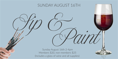 Sip and Paint Non-Members