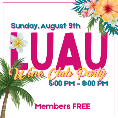 Luau Wine Club Party Members
