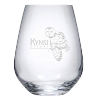 Stemless Crystal Glass