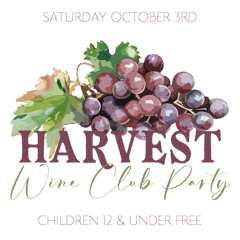 2026 Harvest Wine Club Party-Children 12 and under