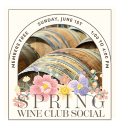 June Release Wine Club Social - Sunday, June 1st 2025