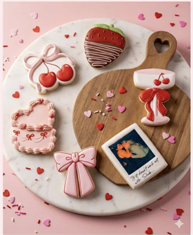 Sip Happens: Galentine's Cookie Class