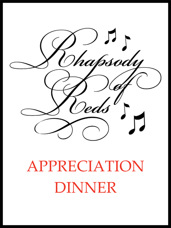 Rhapsody Appreciation Dinner - 8.19.26