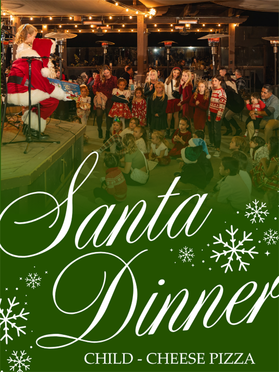 Santa Dinner - Child - Cheese Pizza