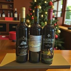 Cozy Red Wine Holiday Collection