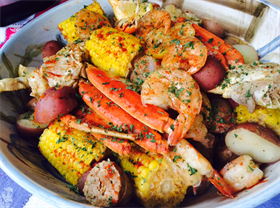 Sunday, September 28th Cajun Low Country Boil