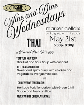 Wine & Dine Wednesday 5/21