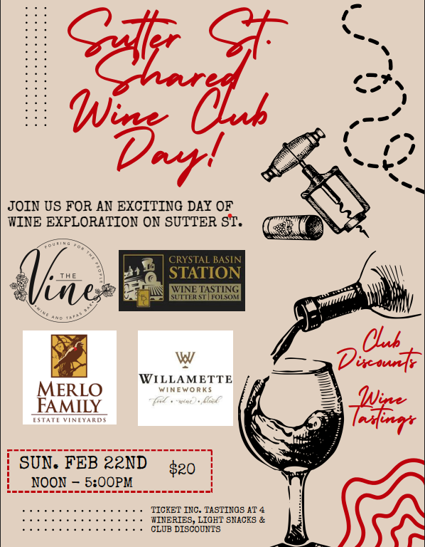 Wine Trail Event-Feb 22, 2026