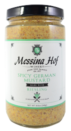 Spicy German Mustard with Riesling