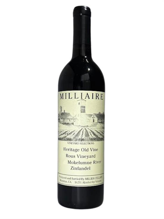 2023 Heritage Old Vine Rous Vineyard Mokelumne River Zinfandel