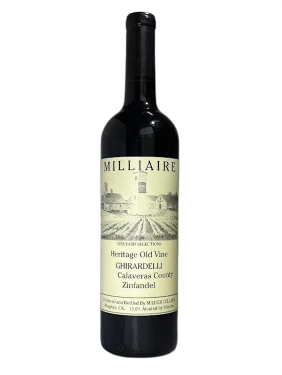2021 Heritage Old Vine Ghirardelli Calaveras County Zinfandel