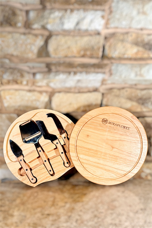 Miraflores: Swivel Cheese Tray Set