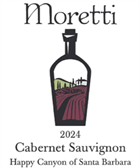 2024 Moretti Cabernet Sauvignon, Crown Point Vyd