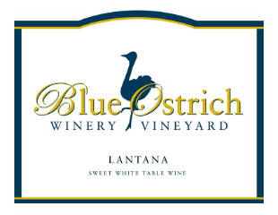 Blue Ostrich Winery Riesling Lantana