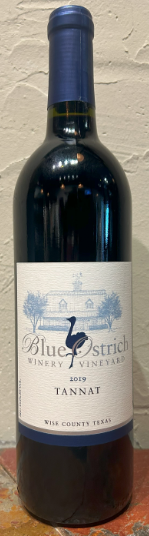 Blue Ostrich Winery Tannat 2019