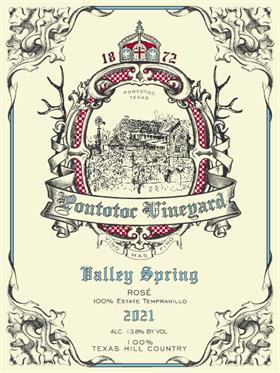 Pontotoc Vineyard Valley Spring Estate 2022