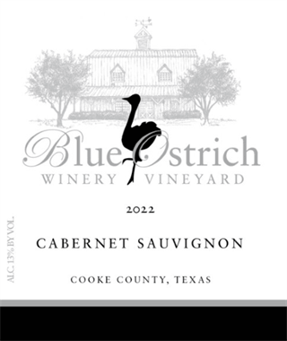 Blue Ostrich Winery Cabernet Sauvignon 2022