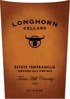 Longhorn Cellars Estate Tempranillo 2020