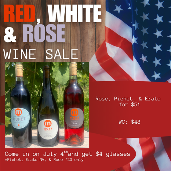 Red White and Rose SALE