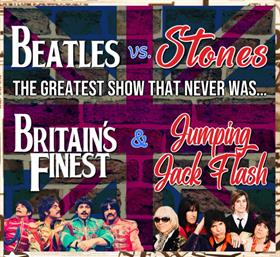 Beatles vs Stones - 2 Tribute Bands. 1 Epic Showdown-Patio Seating 6/14/25