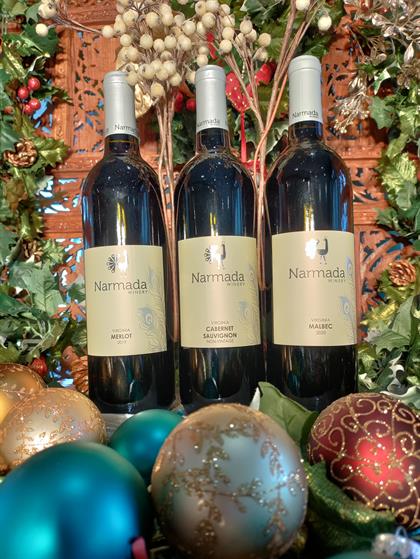 Christmas special 3 pack - reds Merlot, Cabernet Sauvignon, Malbec