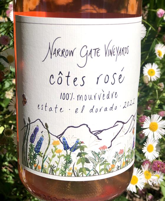 2022 Cotes Rosé, Estate Mourvèdre