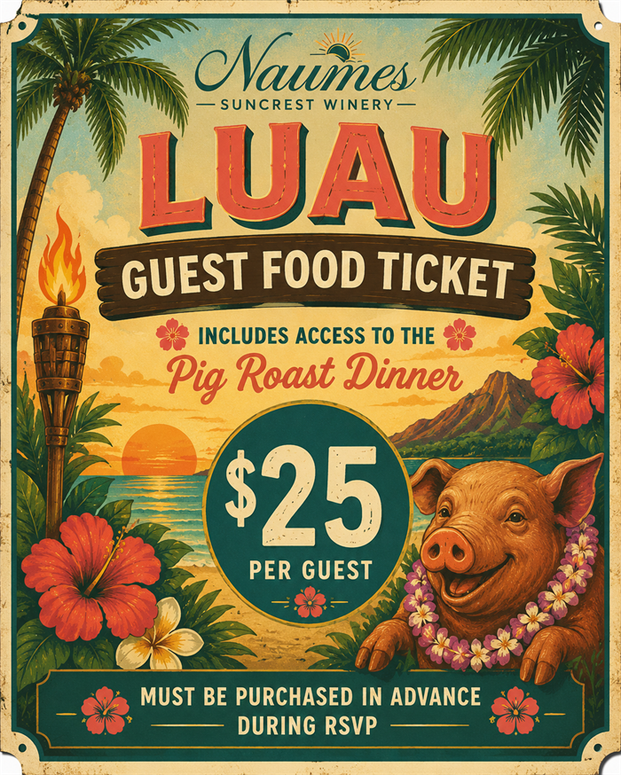 Luau 2026 Guest Food Ticket