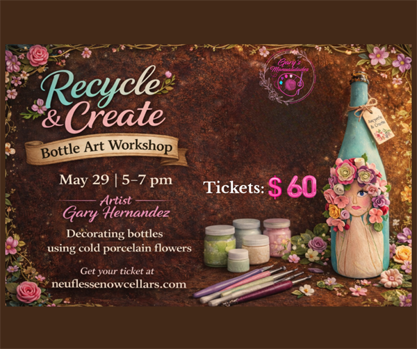 Recycle & Create: Bottle Art Workshop
