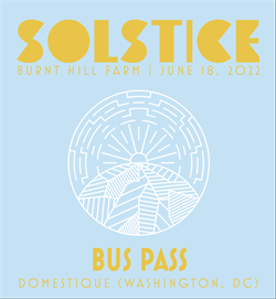 Bus Pass- Domestique (Washington DC)
