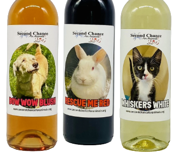 Second Chance For Animals 3 Bottle Wine Collection