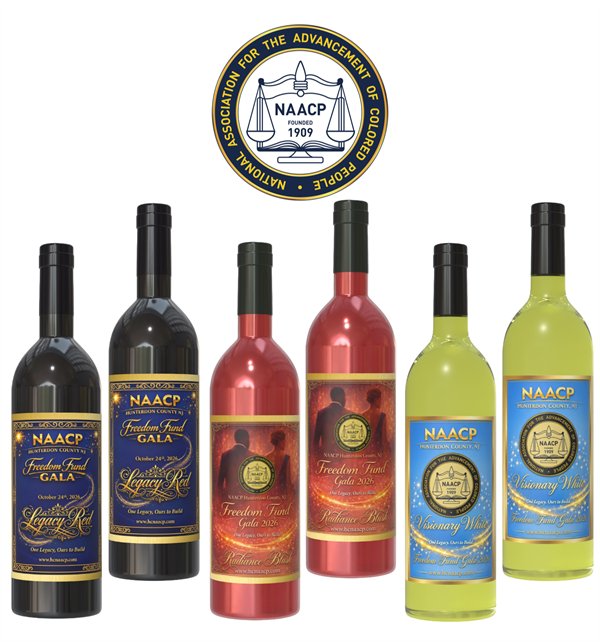 NAACP of Hunterdon County 6 Bottle Wine Collection