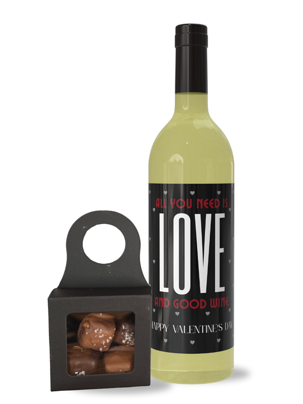 Valentines Wine & Chocolate White
