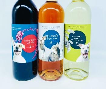 Pets For Patriots Three Bottle Wine Collection