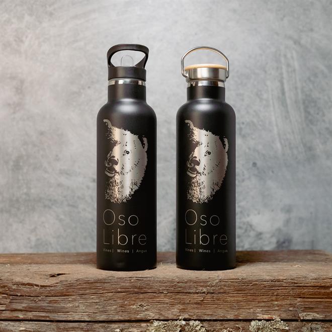 Oso Libre Stainless Water Bottle