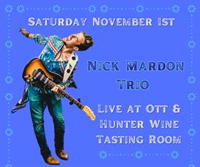 Nick Mardon Trio - 6 PM Show