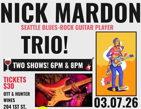 Nick Mardon Trio - 8 PM Show