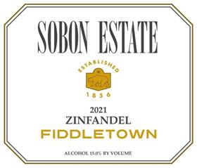Sobon Estate Fiddletown Zinfandel 2021